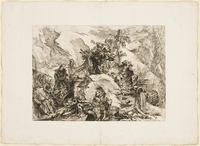 Les Squelettes - Giovanni Battista Piranesi