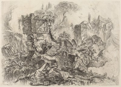Le tombeau de Néron - Giovanni Battista Piranesi