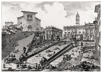 Vue de la colline du Capitole, de la série 
