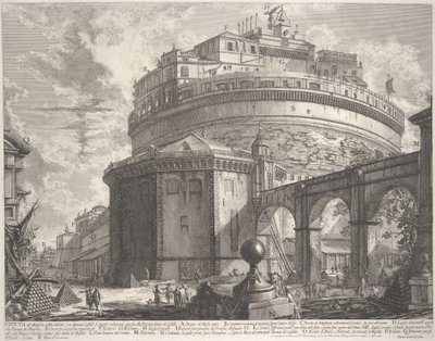 Vue du mausolée de l