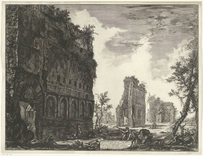 Villa Adriana à Tivoli - Giovanni Battista Piranesi
