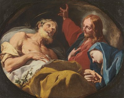 Der Tod des hl. Joseph - Giovanni Battista Pittoni