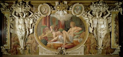Danaé, (détail) - Giovanni Battista Rosso Fiorentino