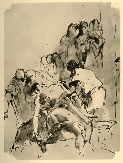 Descente de croix, milieu du 18e siècle - Giovanni Battista Tiepolo