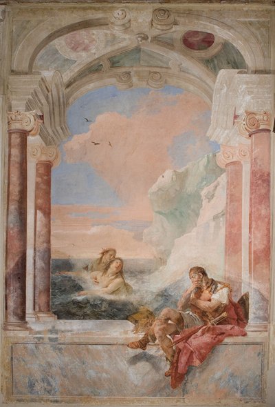 Thétis consolant son fils Achille, de la Salle de l