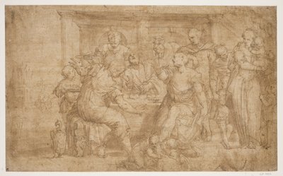 Le souper à Emmaüs - Giovanni Battista Zelotti