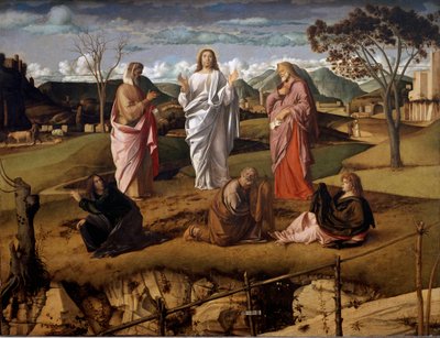 La transfiguration du Christ - Giovanni Bellini