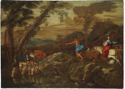 Le voyage de Jacob, 1633 - Giovanni Benedetto Castiglione