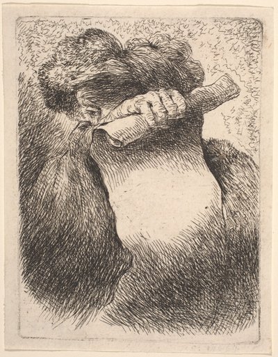 Homme avec un parchemin - Giovanni Benedetto Castiglione