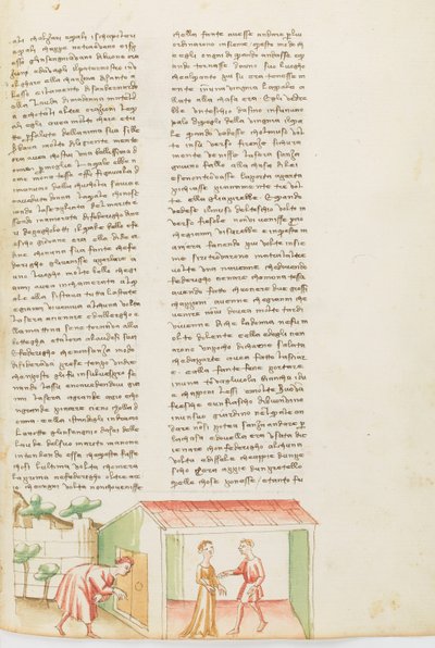 Décaméron, Le fantôme - Tessa dalla Cuculia abusant son époux , Septième journée, nouvelle 1. - Giovanni Boccaccio