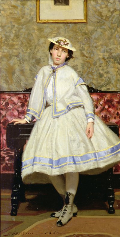 Alaide vêtue de blanc - Giovanni Boldini