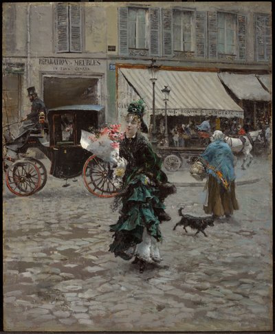 Traverser la rue - Giovanni Boldini