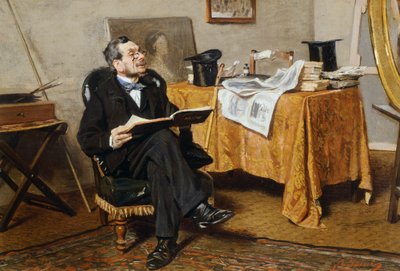 Intérieur avec figure, par Giovanni Boldini - Giovanni Boldini