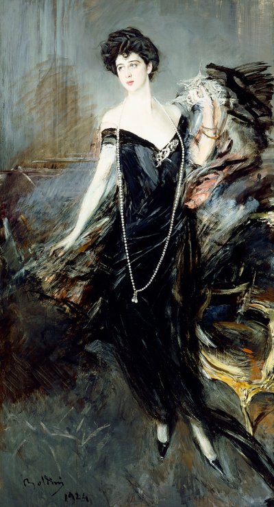 Portrait de Donna Franca Florio, 1924 - Giovanni Boldini