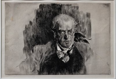 Portrait du peintre Adolph Menzel - Giovanni Boldini