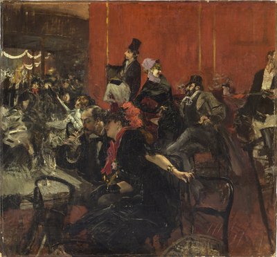 Scène de fête - Giovanni Boldini