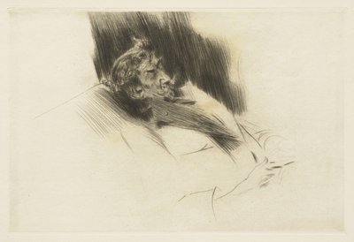 Whistler endormi, 1897 - Giovanni Boldini