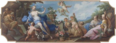 Aurore et Diane, ou une allégorie du printemps - Giovanni Camillo Sagrestani
