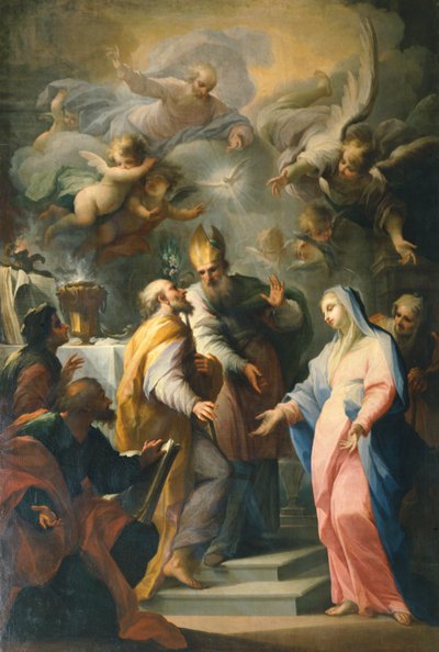 Mariage de la Vierge Marie, Église Santo Spirito, Florence, Italie - Giovanni Camillo Sagrestani
