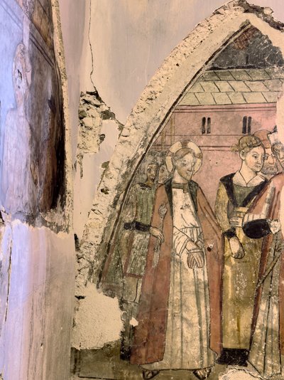Oratoire de la chapelle des pénitents blancs, Tende, 2024 (photo) - Giovanni Canavesio