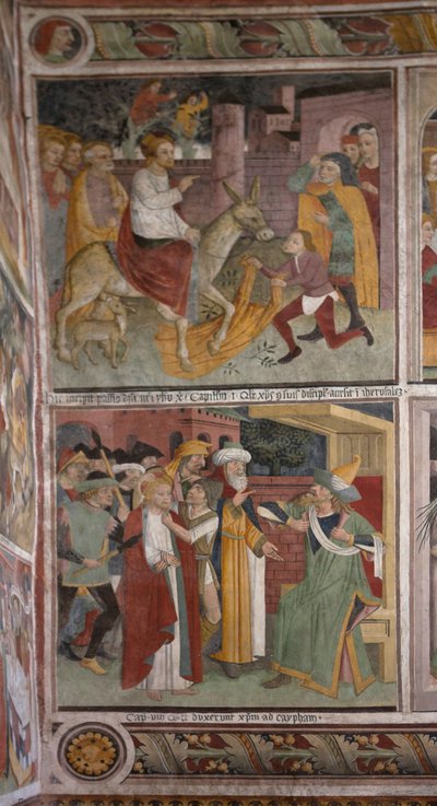 Scènes de la vie du Christ, c.1492 (fresque) - Giovanni Canavesio