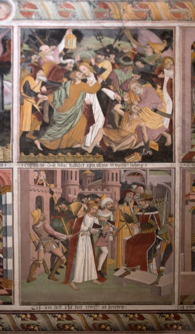 Scènes de la vie du Christ, c.1492 (fresque) - Giovanni Canavesio