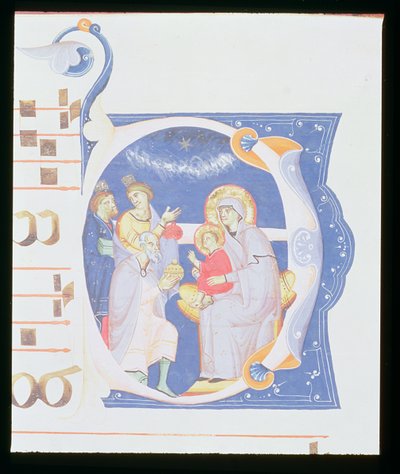 Ms 561 f.37r Initiale historiée 