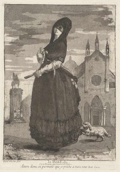 Le Zendale (Femme en capuche, ou la femme revenant de l
