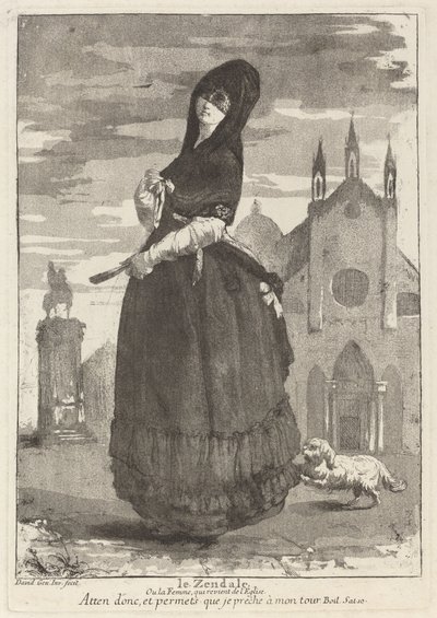 Le Zendale (Femme en capuche, ou la femme revenant de l