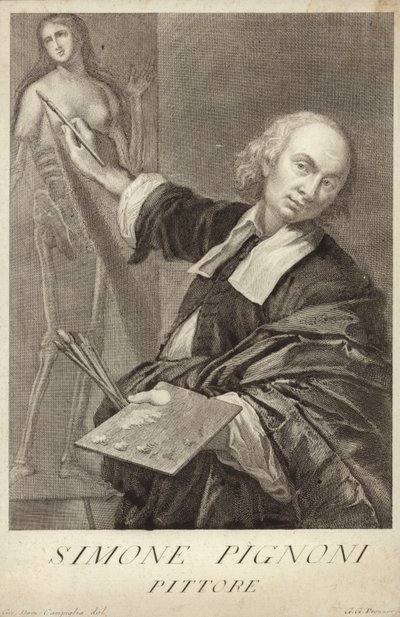 Simone Pignoni, peintre italien - Giovanni Domenico Campiglia