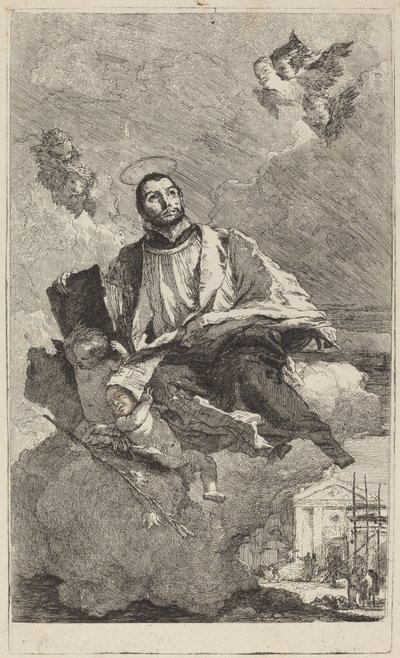 Saint Gaetano de Thiene - Giovanni Domenico Tiepolo