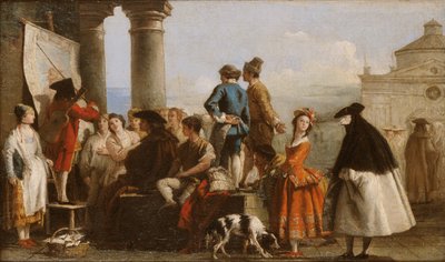 Le conteur - Giovanni Domenico Tiepolo