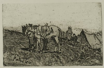 Manœuvres - Giovanni Fattori