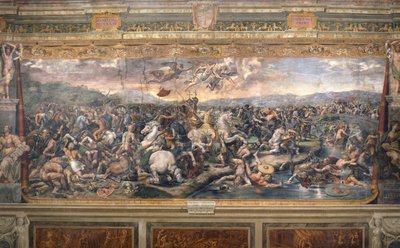 Bataille du pont Milvius - Giovanni Francesco (c.1488 1528) Penni