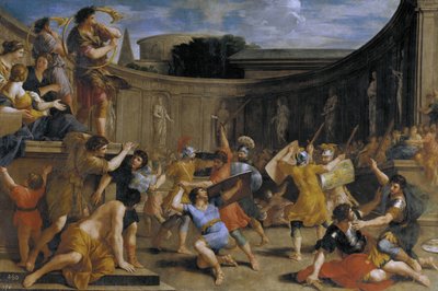 Gladiateurs romains - Giovanni Francesco Romanelli