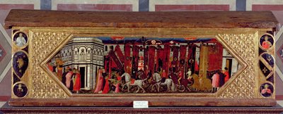 Cassone décoré d