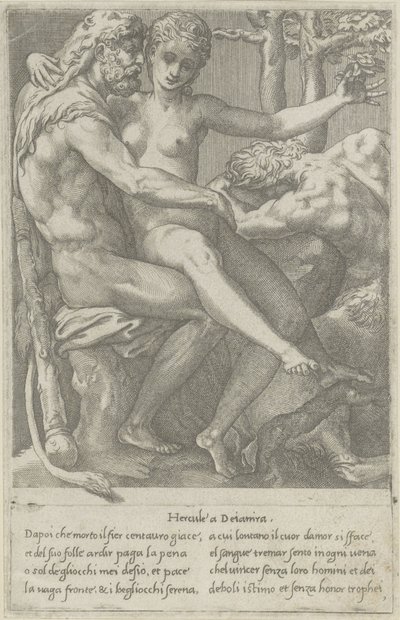 Les amours des dieux - Giovanni Jacopo Caraglio