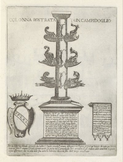 Colonne rostrale - Giovanni Maggi