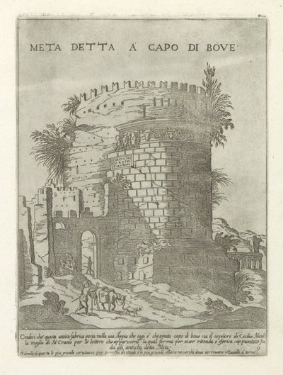Tombe de Caecilia Metella à Rome - Giovanni Maggi