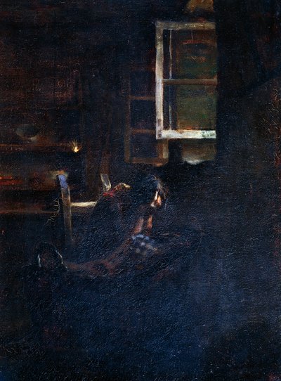 Berceau vide - Giovanni Segantini
