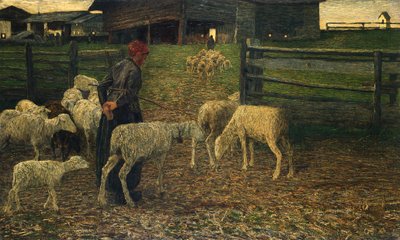 Retour au bercail - Giovanni Segantini