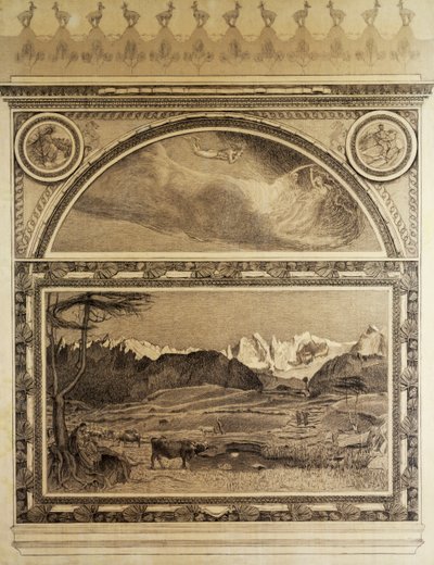 Étude pour le Triptyque des Alpes, Vie - Giovanni Segantini