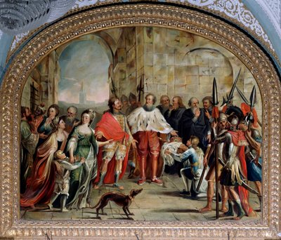 Jacques Ier de Chypre est libéré par le doge de Gênes Leonardo Montaldo, en 1383 - Giovanni and Tagliafichi Emanuele David