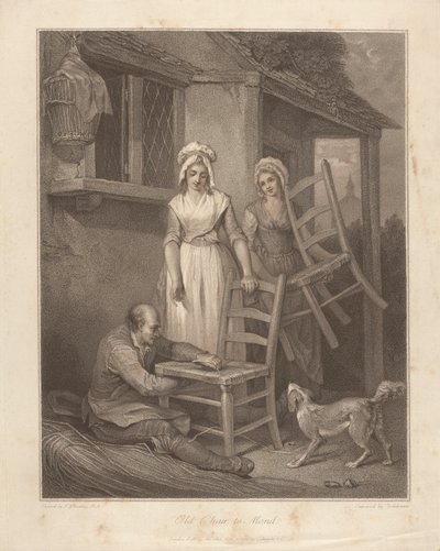 Vieille Chaise à Réparer - Giovanni Vendramini