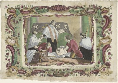 Enterrer les morts (Les œuvres de miséricorde corporelle) - Giovanni Volpato