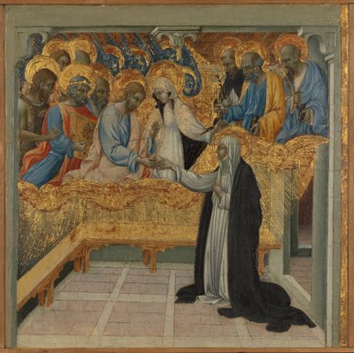 Le Mariage mystique de Sainte Catherine de Sienne - Giovanni di Paolo