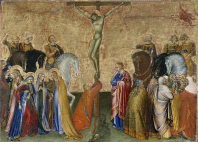 La Crucifixion du Christ - Giovanni di Paolo di Grazia