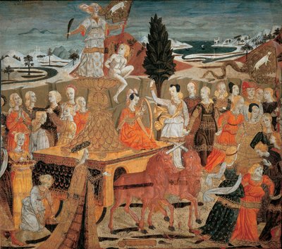 Le triomphe de la chasteté - Giovanni di Ser Giovanni Scheggia