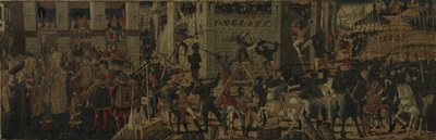Siège de Carthage et la continence de Scipion, vers 1460 - Giovanni the younger Guidi