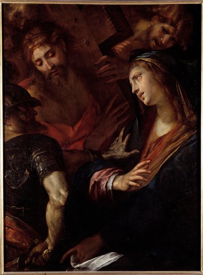 Jésus et la Vierge Marie - Giulio Cesare Procaccini
